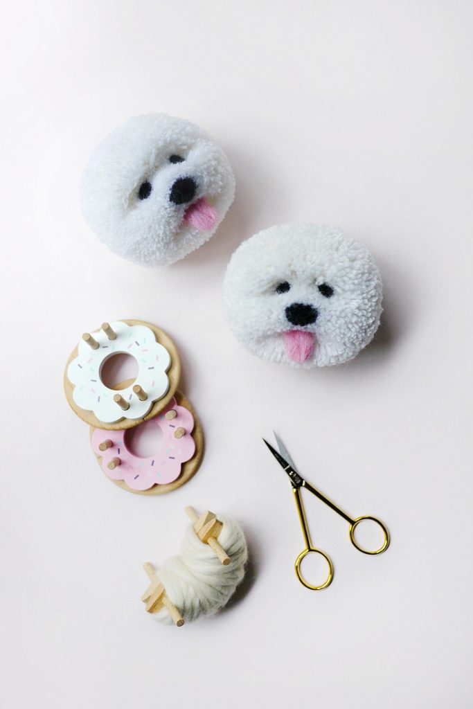 How To Make A Pom Pom Dog Bichon Frise Pom Maker Blog